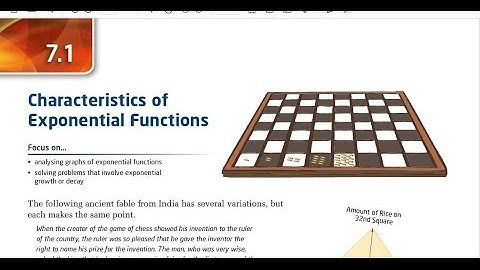 PC 30 7.1 Exponential functions y=c^x