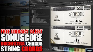 FREE LIBRARY ALERT | SONUSCORE ORCHESTRA AND STRING CHORDS