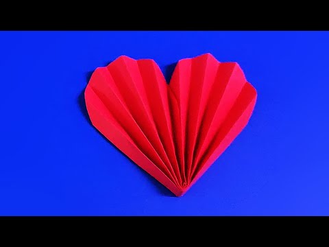 וִידֵאוֹ: איך להכין לב מנייר