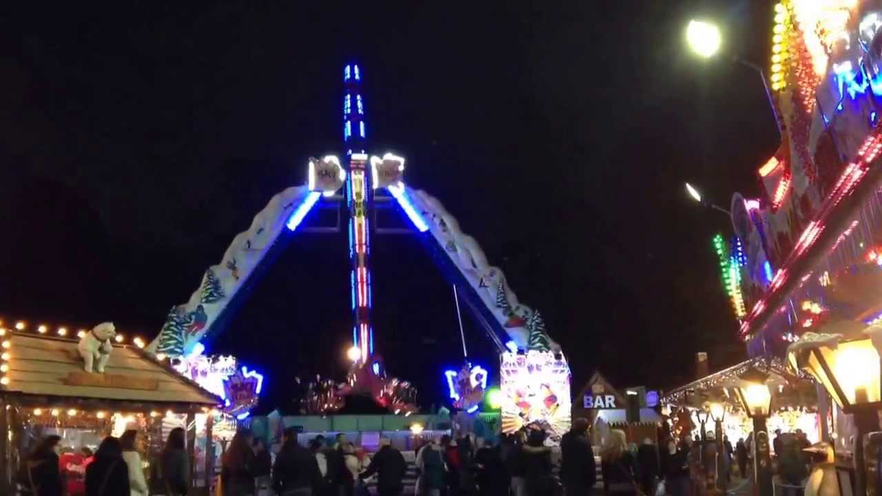 Ski Jump Winter Wonderland Hyde Park London 2013 Off Ride Night within Ski Jump Yeti