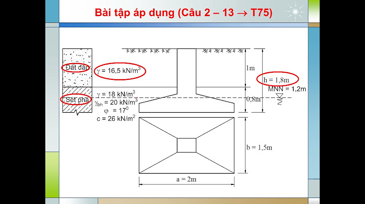 Móng bản trên nền thiên nhiên tiếng anh là gì