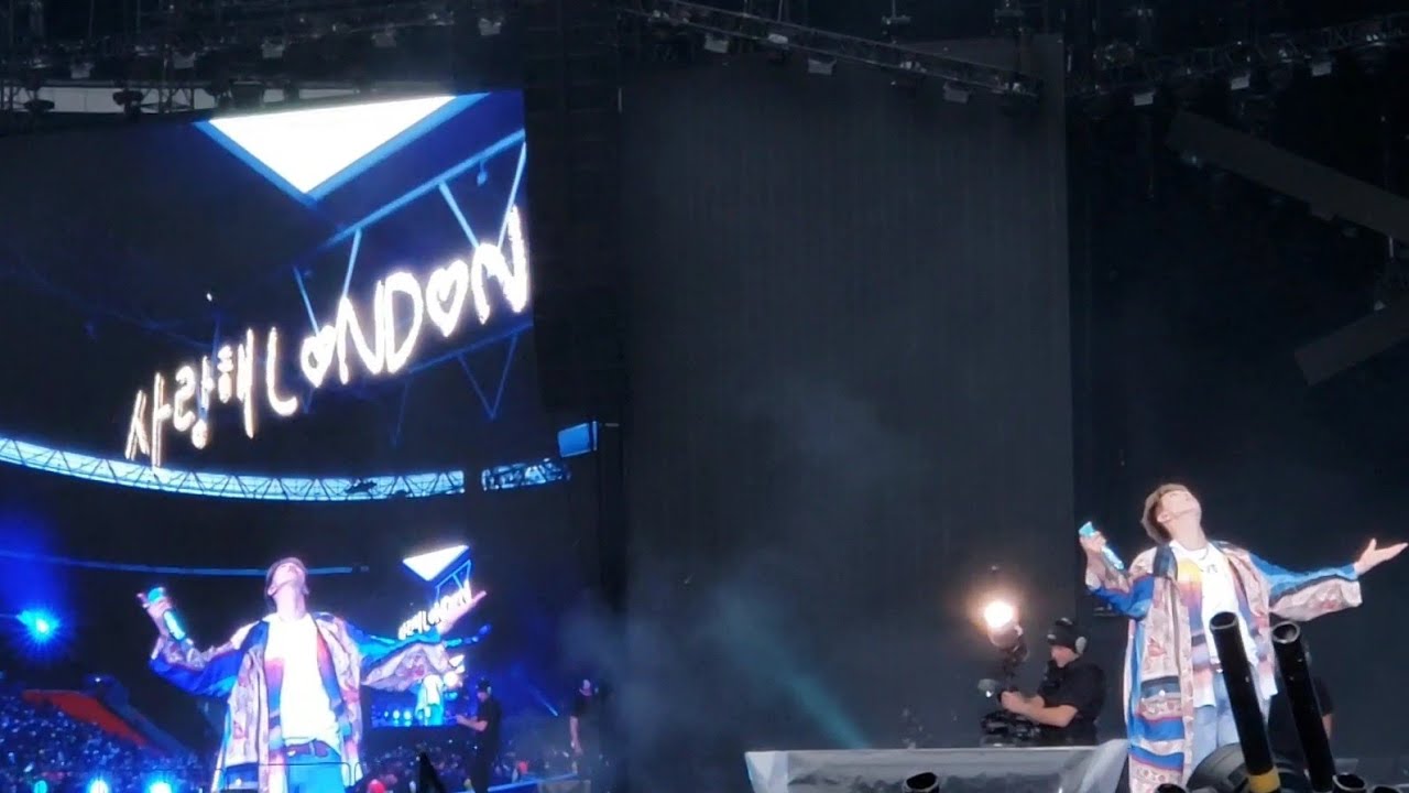 DAY 2 - 190602 Trivia: Love RM @ BTS 방탄소년단 Speak Yourself Wembley Stadium London Live Concert Fancam