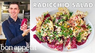 How To Make Hot Honey Radicchio Salad | From The Test Kitchen | Bon Appétit