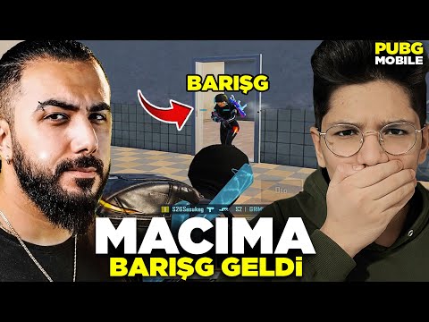 MAÇIMA BARIŞ G GELDİ!! İNANILMAZ MAÇ! - PUBG MOBİLE