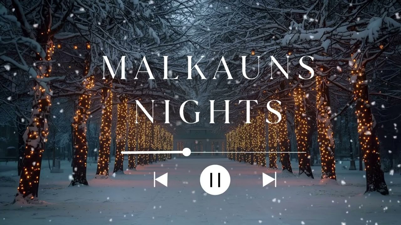 Raag Malkauns Midnight Fusion- Indian Classical Fusion for Deep Sleep & Meditation- Indian Classical