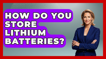 How Do You Store Lithium Batteries? - Exploring Campgrounds