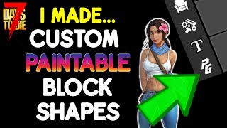 Custom Paintable Blocks Menu - Zombie Force Field Is Back