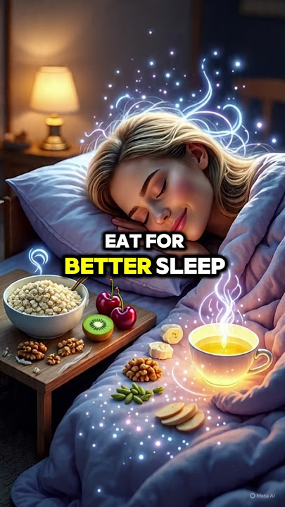 Top 10 Foods to Eat Before Bed for Better Sleep & Relaxation! 🌙💤 #deepSleep #relaxation
