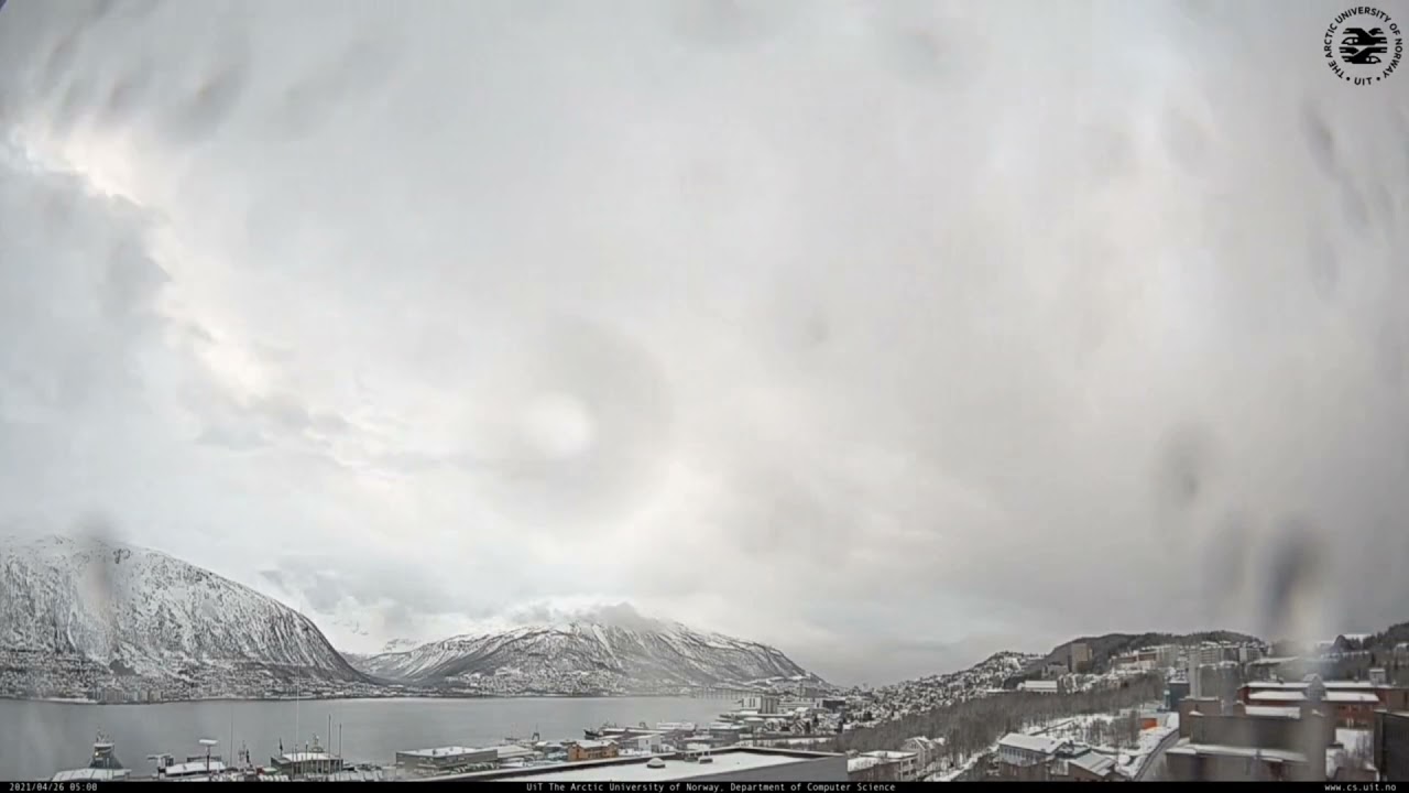 26th April 2021 Tromso Timelapse