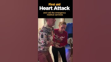 Heart attack - how to help #firstaid  #heartattack #shorts