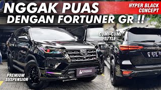 MODIF FORTUNER GR SUPER FULL BLACK !! SETIA NONTON YOUTUBE KITA