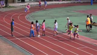 20161024台北市中正國中33週年校慶八年級740公尺接力預賽女生第1組 801 809 817 806 814