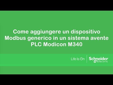 residential wind turbine Aggiungere un dispositivo modbus generico – Modicon M340 - Schneider FAQ