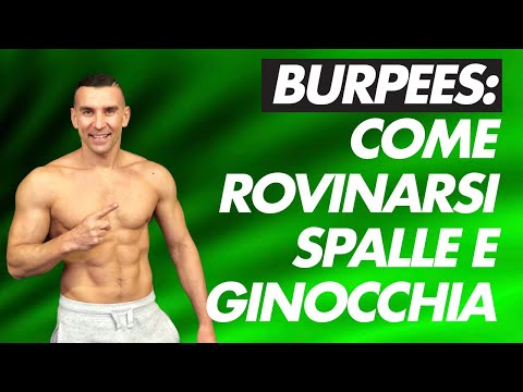 Burpees come devastarsi spalle e ginocchia | Tutorial