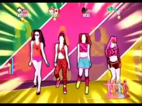 Just Dance 2015 ( Macarena The Girly Team ) 3 Stars ( ON WII )