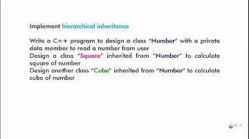 C++ Program - hierarchical inheritance in c++