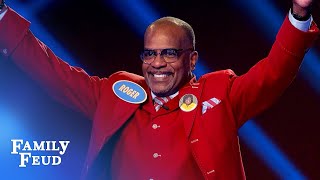 Rogers Holler Shakes The Family Feud Stage