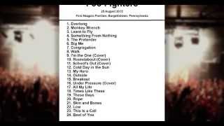 Foo Fighters Setlist - First Niagara Pavilion - Burgettstown - Pennsylvania - 25 August 2015