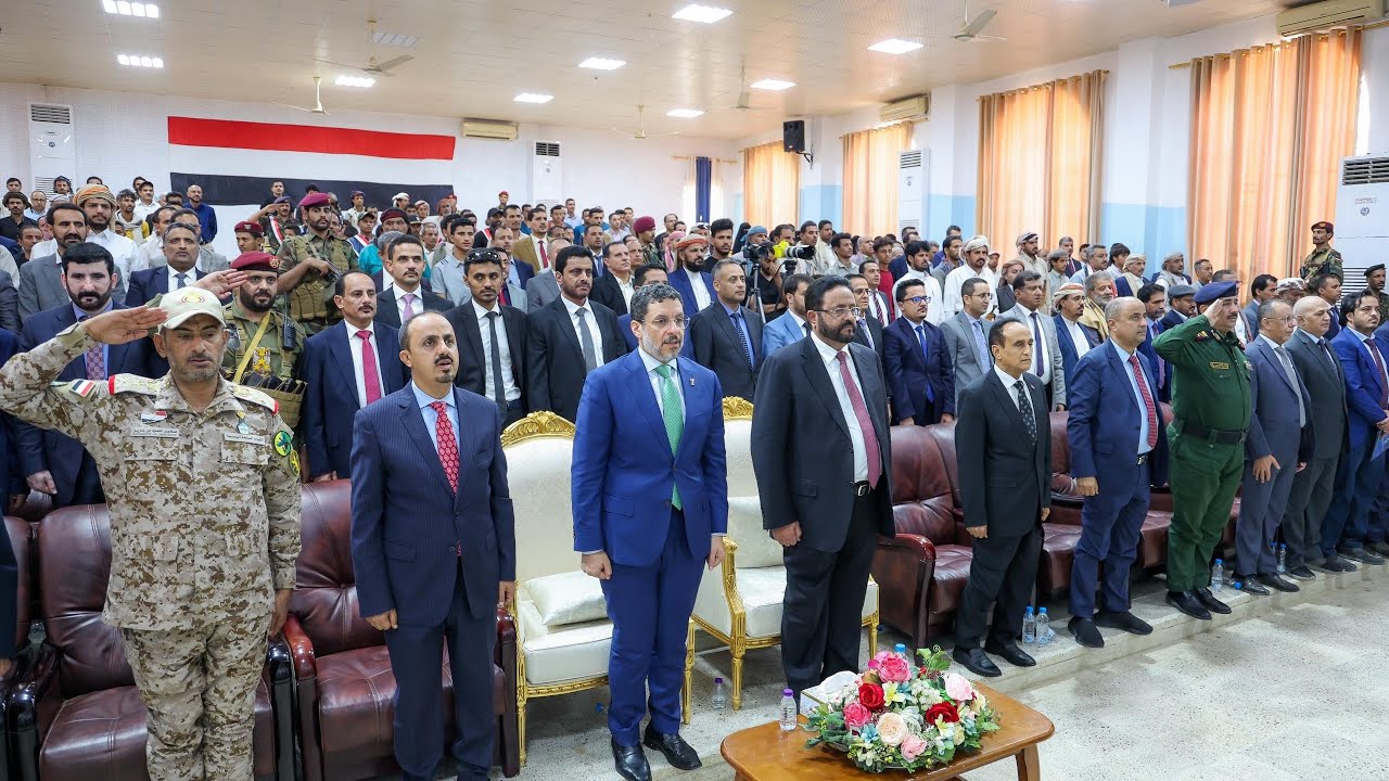 الحفل الخطابي والفني بمأرب بمناسبة ذكرى ثورة ٢٦ سبتمبر