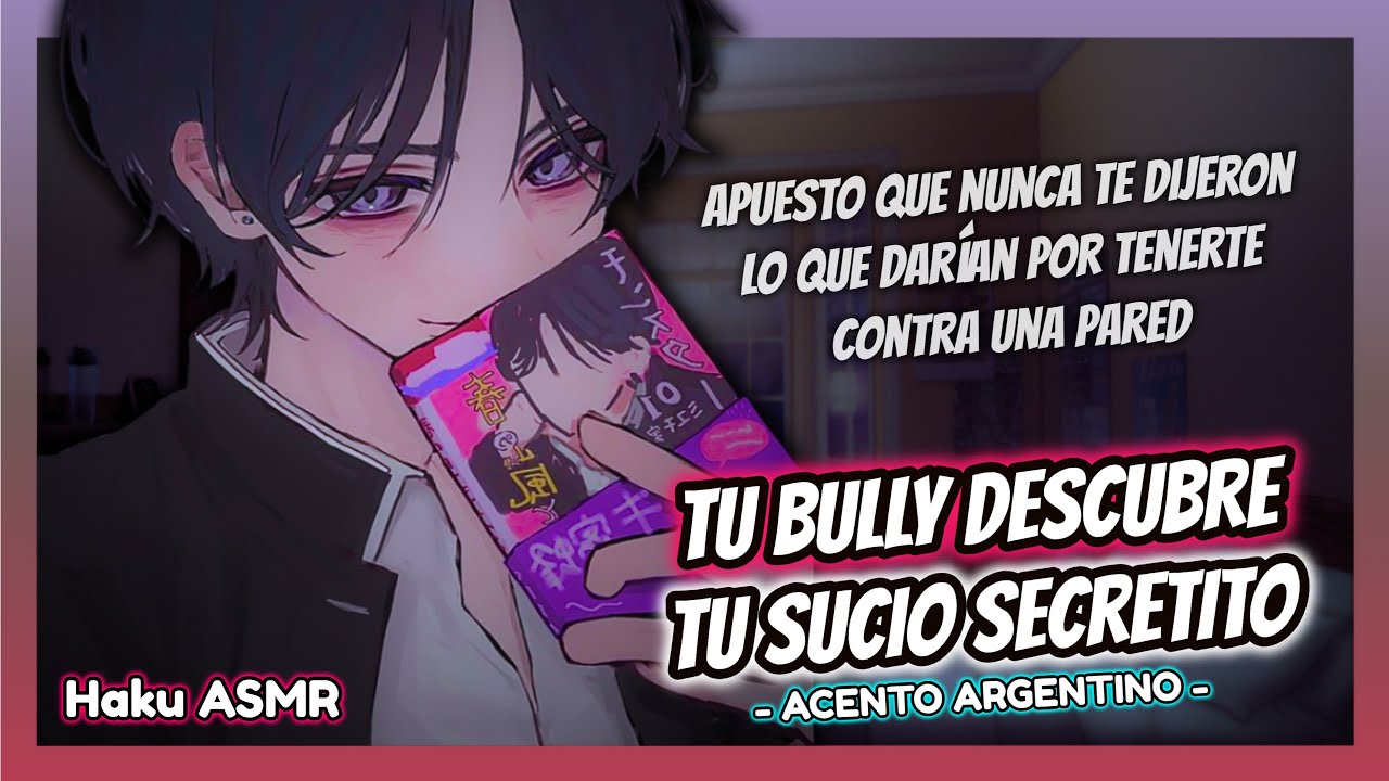 ASMR Roleplay - Bully descubre tu secreto😦- Haku ASMR
