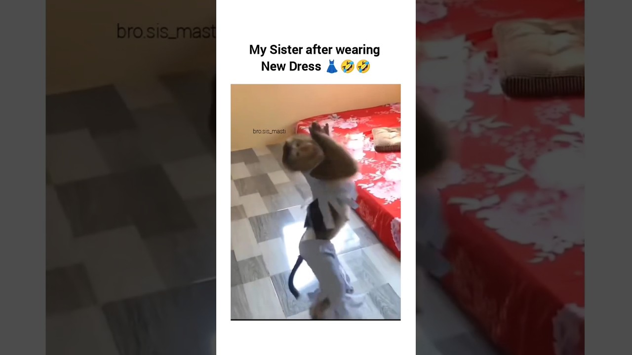 My Sister After Wearing New dress 👗 