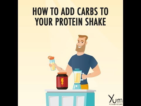 Video: Hoe om koolhidrate by u proteïenskud te voeg: 10 stappe (met foto's)