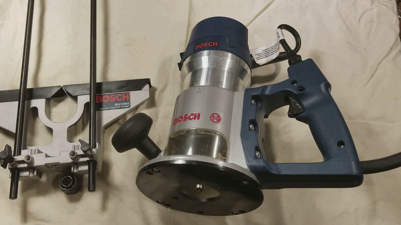 Bosch 1618evs D Handle Router Review Youtube