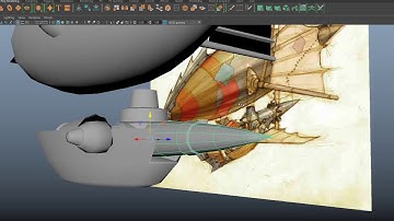 Zeppelin Modeling & Texturing Series - Modeling Part 5
