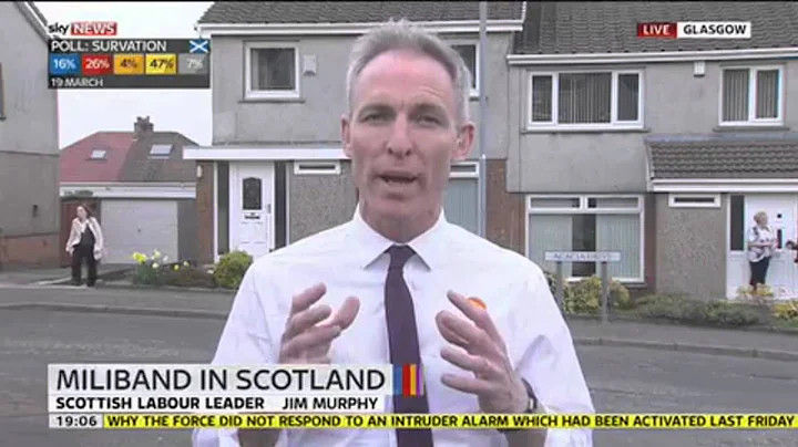 Jim Murphy, Scottish Labour leader speaks to Sky News Tonight