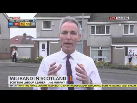 Jim Murphy, Scottish Labour leader speaks to Sky News Tonight