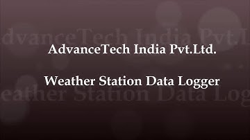 Weather Station Data Logger compressed