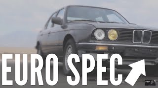 BMW E30 GETS EURO FRONT BUMPER!!