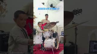 Baterista Mirim Davi Costa De 5 Anos