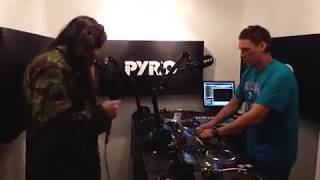 Pat Fulgoni Sings Live with Dj Code on Pyro Radio