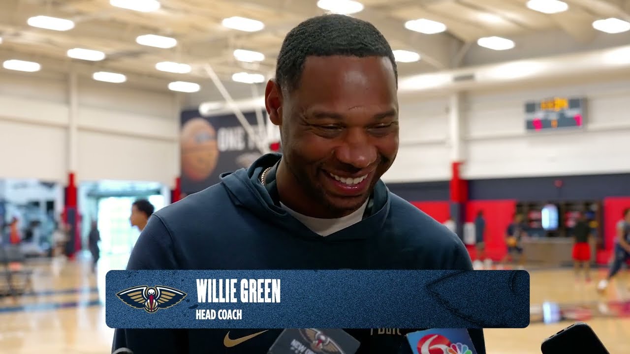 Willie Green on Derik Queen, 2025-26 NBA Season | New Orleans Pelicans