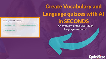 The BEST quiz app for World Language Teachers - Features overview