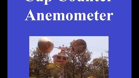 Anemometer Geography Lesson