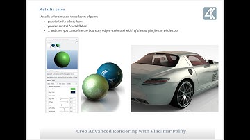 Creo Advanced Rendering: Metallic color