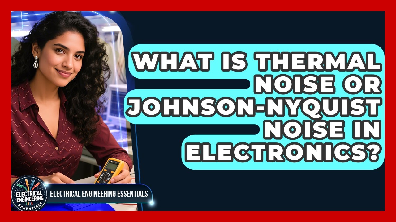 Что такое тепловой шум или шум Джонсона-Найквиста в электронике? — Основы электротехники