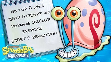 SpongeBob and Squidward Face Off in Battle! 🥊 SpongeBob SquareOff