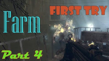 Survival on Farm | First Try on the map | Black Ops 2 Zombies (Gameplay/ Live Commentary) Part 4