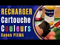 ✅Recharger, Remplacer cartouche couleur 546 |Canon Pixma MX495 |ReFill cartridge 546 canon color ink