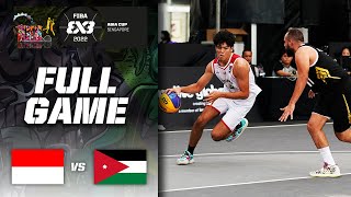 Indonesia v Jordan | Men | Full Game | FIBA 3x3 Asia Cup 2022