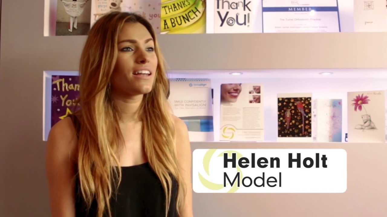 Boss Model Helen Holt has Invisalign treatment at Turret Orthodontics