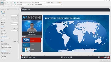 ActivePresenter eLearning 21 - Đưa thông tin giáo viên vào bài giảng