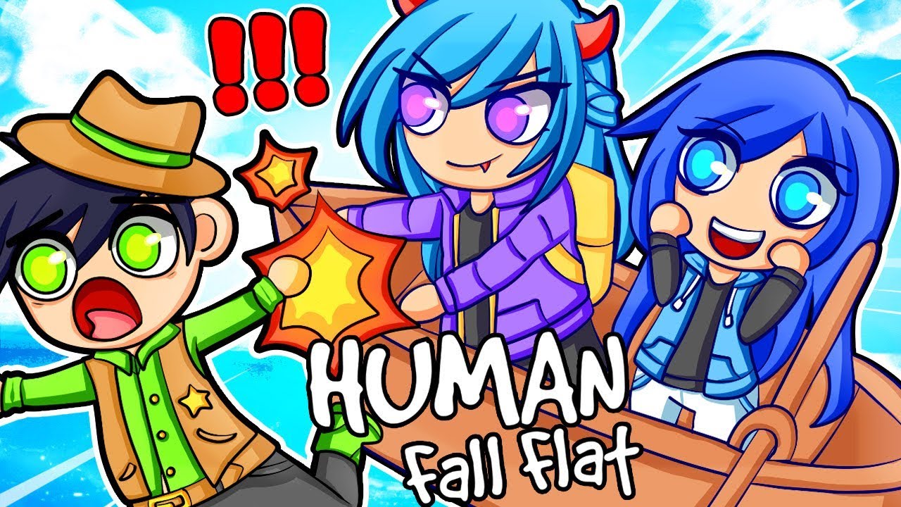 Can We Survive On This Raft In Human Fall Flat Youtube - funnehcake roblox youtube human fall flat