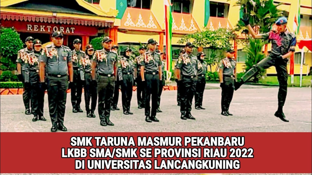 SMK TARUNA MASMUR PEKANBARU // lkbb sma-smk se provinsi riau 26-1-2022 di unilak