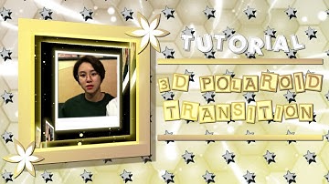 3D POLAROID TRANSITION | ALIGHT MOTION TUTORIAL 🌺