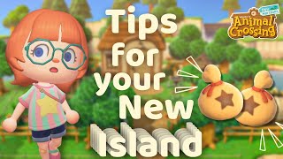 The BEST Tips and Tricks for Starting A Brand New Island in Animal Crossing // acnh