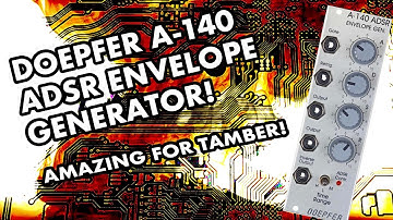 Doepfer A-140 ADSR Envelope Generator - Demo, Tutorial, Overview